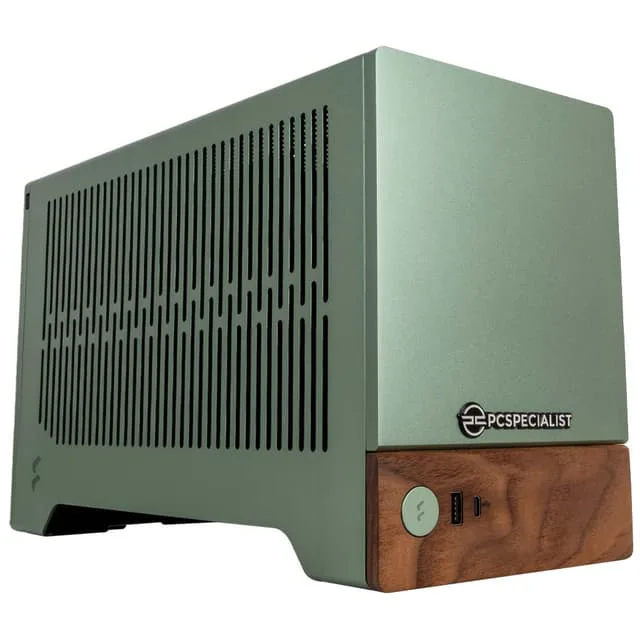 PCSpecialist Terra 200 R7-7X3D/32/2TB/4070Ti S stationär dator gaming (Jade)