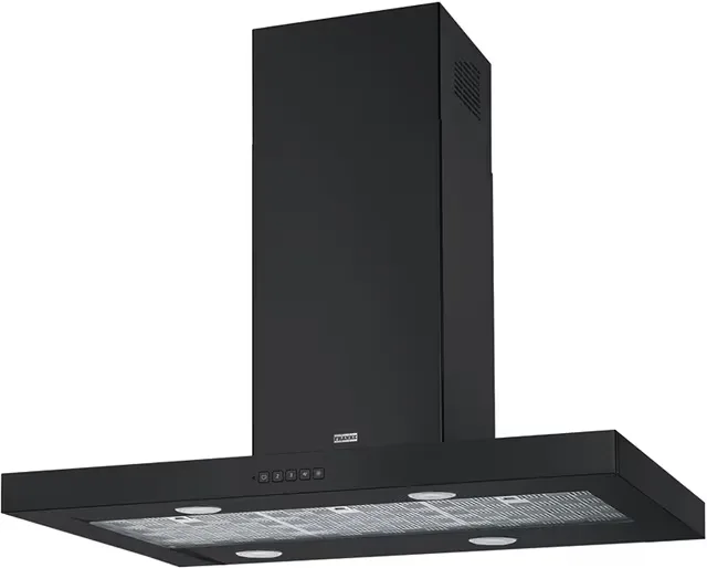 Köksfläkt Franke Tale 905 I Vägghängd Matt Svart 900 mm LED Belysning