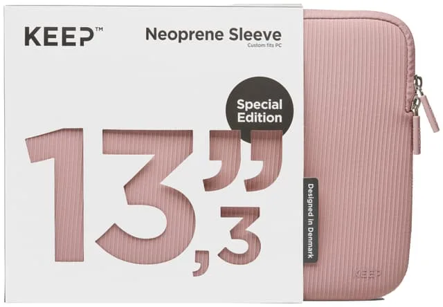 KEEP 13,3" neopren/textil laptopfodral