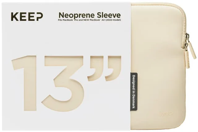 KEEP 13,6" Neopren MacBook-fodral