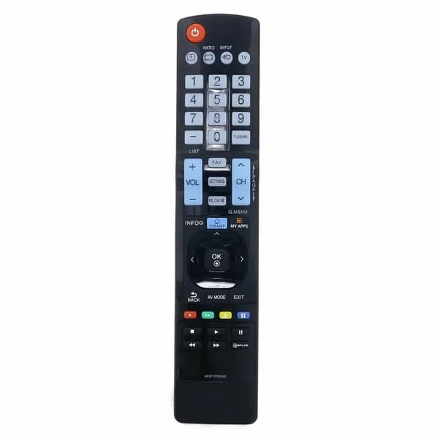 TV fjärrkontroll Ersättning för AKB73756542 till LG-TV