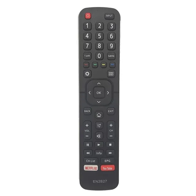 MTK TV fjärrkontroll Ersättning för Hisense EN2B27