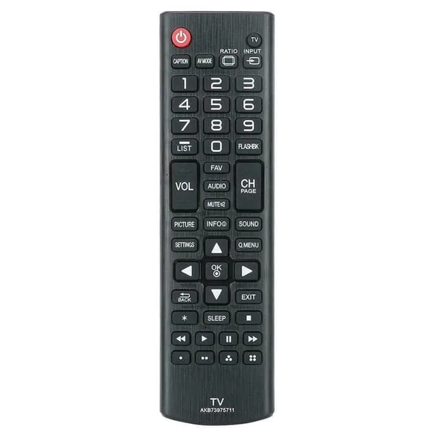 MTK TV fjärrkontroll Ersättning för AKB73975711 LG