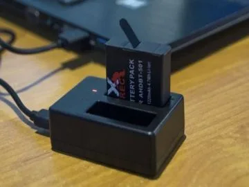 Xrec USB dubbelladdare för AHDBT-501 / GoPro HERO 7 6 5 BLACK