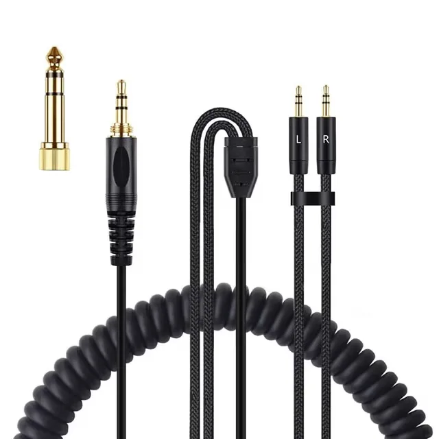 Spiral ljudkabel till HifiMan HE-400i