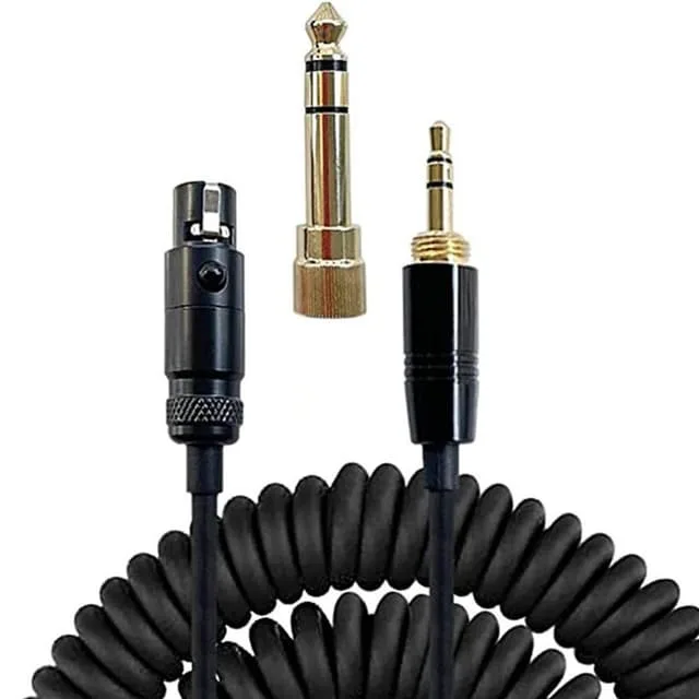Spiral ljudkabel till Beyerdynamic DT 700