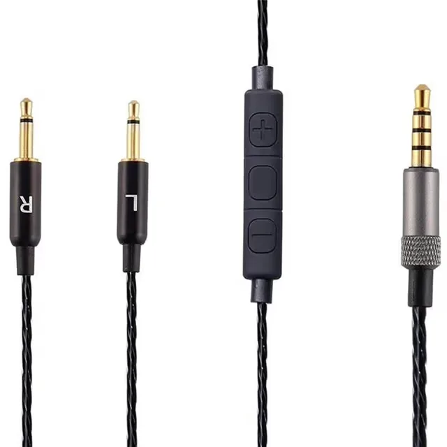 CaseOnline Ljudkabel med mikrofon Sennheiser HD 447