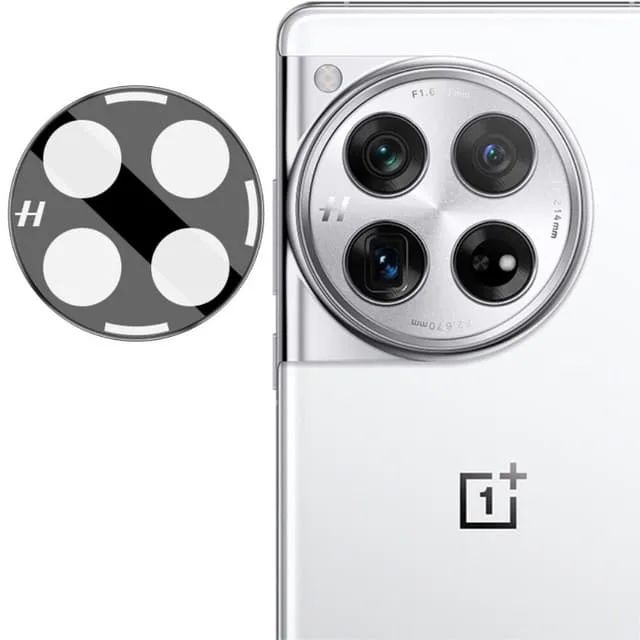 SKALO OnePlus 12R 5G 3D Linsskydd/Kameraskydd Härdat Glas