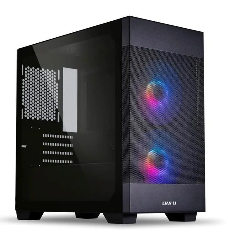 Lian Li Lancool 205M Mesh micro-ATX-chassi, svart