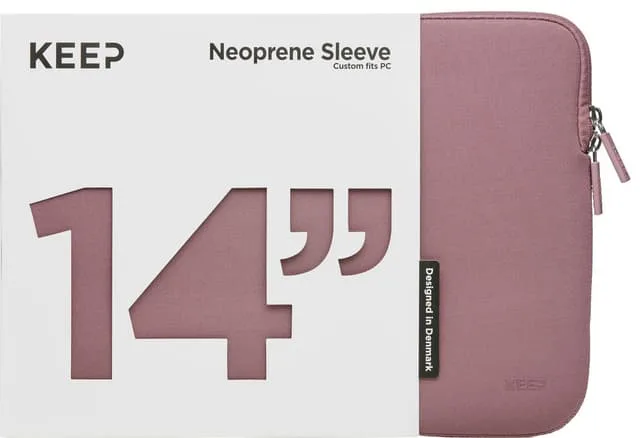 KEEP 14" Neoprene sleeve (nostalgia rose)