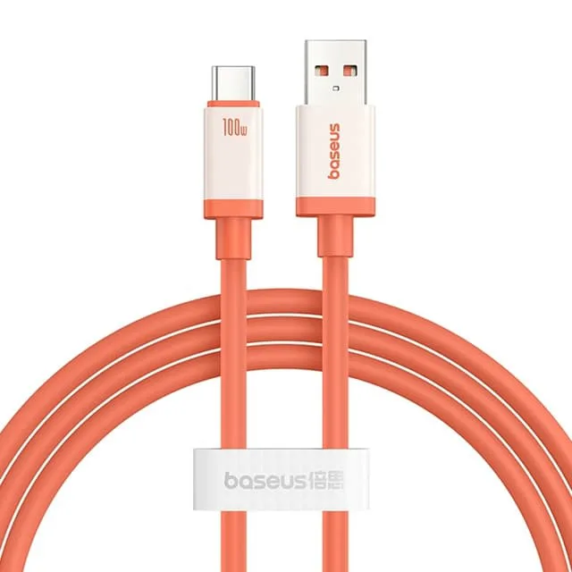MTK BASEUS Snabbladdning datakabel USB-A USB-C 100W