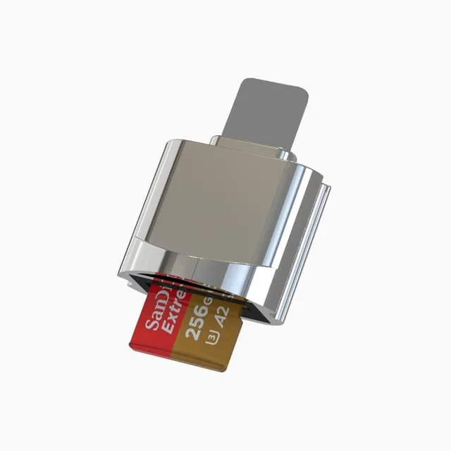 Nördic Lightning Kortläsare MicroSD UHS-I