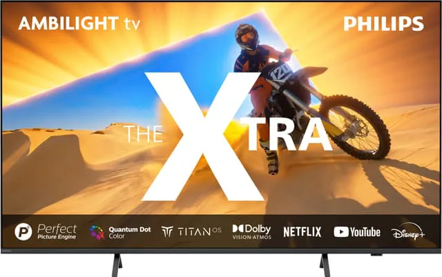 Philips 55” The Xtra PML9009 4K QD MINI-LED Ambilight Smart TV