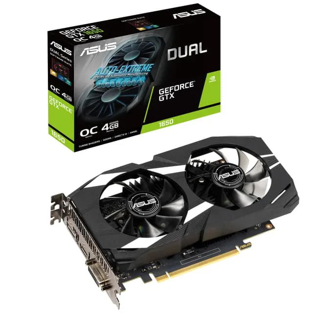 Asus GeForce GTX 1650 OC 4GB Dual-fan