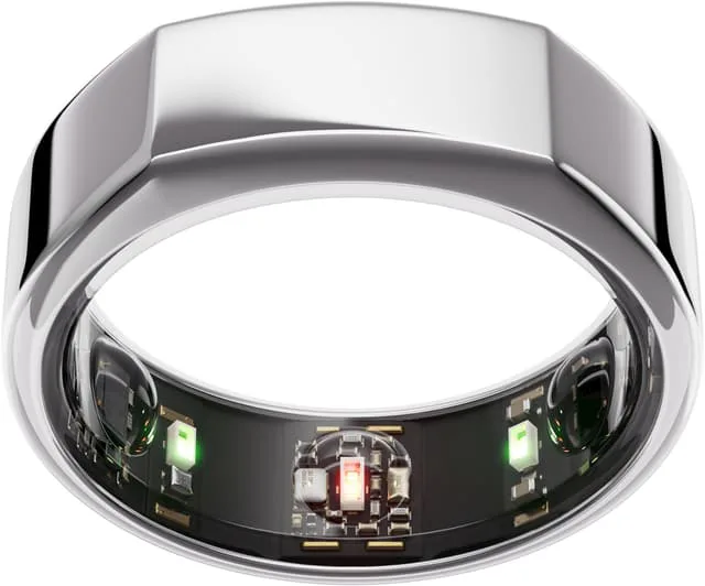 Oura Ring Gen3 Heritage smartring storlek 10 (Silver)