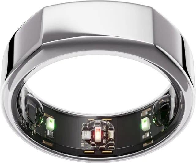 Oura Ring Gen3 Heritage smartring storlek 11 (Silver)