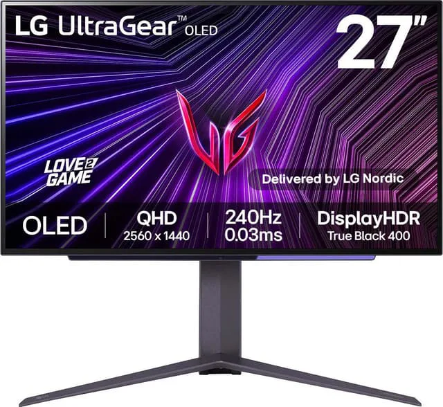 LG UltraGear 27GS95QE-B