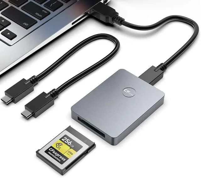 Nördic USB-A&USB-C 3.2 10Gbps Kortläsare CFexpress A