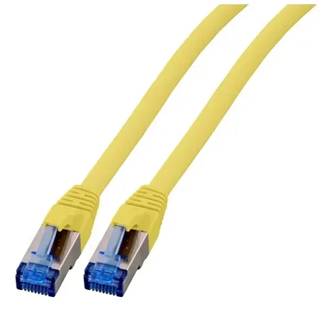 EFB Elektronik K5525FGE.10 nätverkskabel Cat6a S/FTP, gul, 10 m