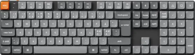 K5 Max - Low profile Gateron Red