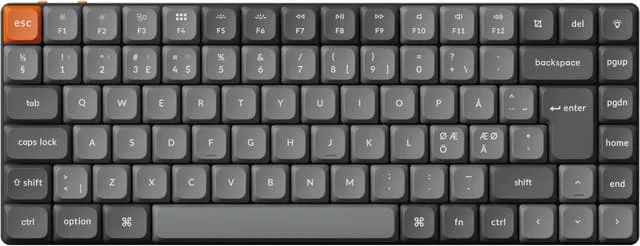 K3 Max - Gateron Low Profile Red