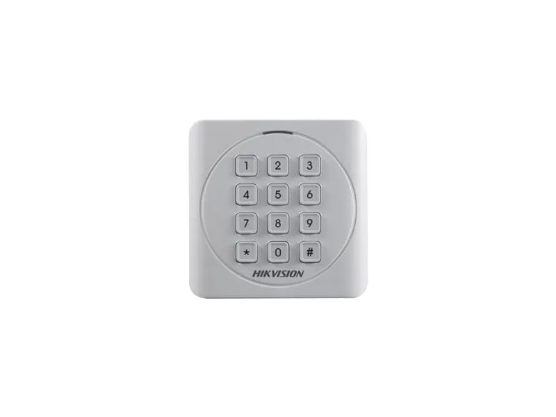 Hikvision DS-K1801EK, Basic åtkomstkontrolläsare, Åtkomstkod läsare, Tillgång chip / kortläsare, IP65