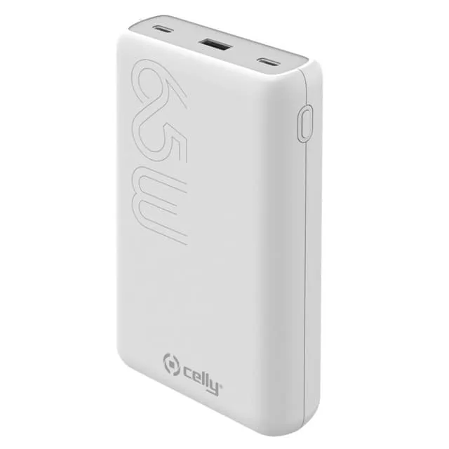 Celly PowerBank 20.000 mAh 65W PD Svart