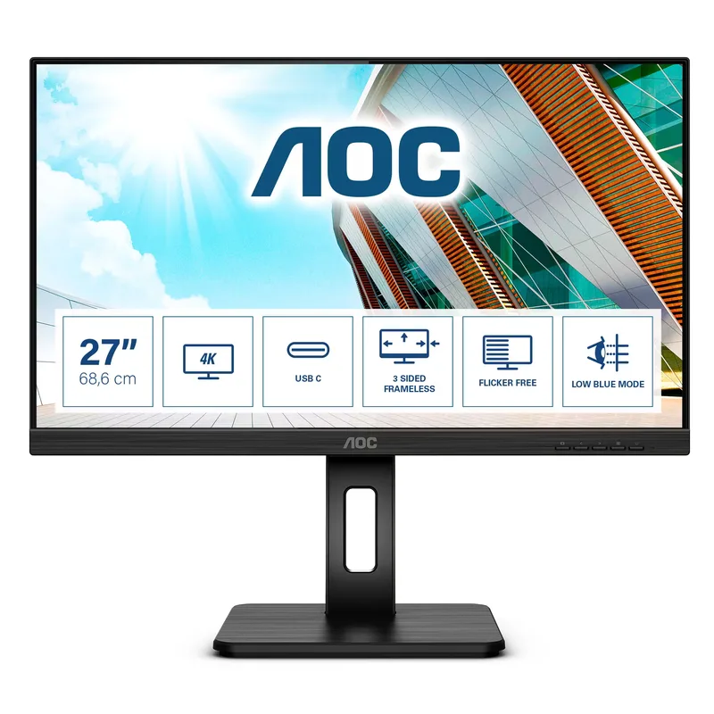 AOC U27P2CA - LED-skärm