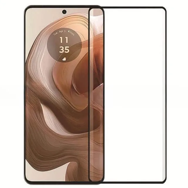 CaseOnline 5D glas skärmskydd för Motorola Edge 50 Ultra