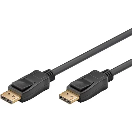 Goobay DisplayPort™ 1.4-kabel, 2 m, svart