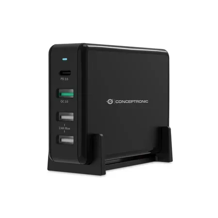 CONCEPTRONIC Laddare 4-portar 65W