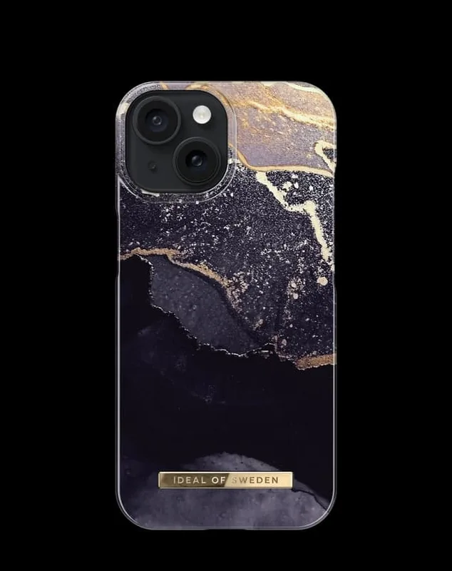 Ideal of Sweden Printed Case iPhone 15 Golden Twilight