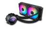 ASUS ROG Strix LC II 240 ARGB allt-i-ett AIO flytande CPU-kylare 240 mm radiator, Intel LGA1700, 115x/2066 och AMD AM4/TR4-stöd, 2 x 120 mm 4-stifts PWM adresserbara RGB radiatorfläktar
