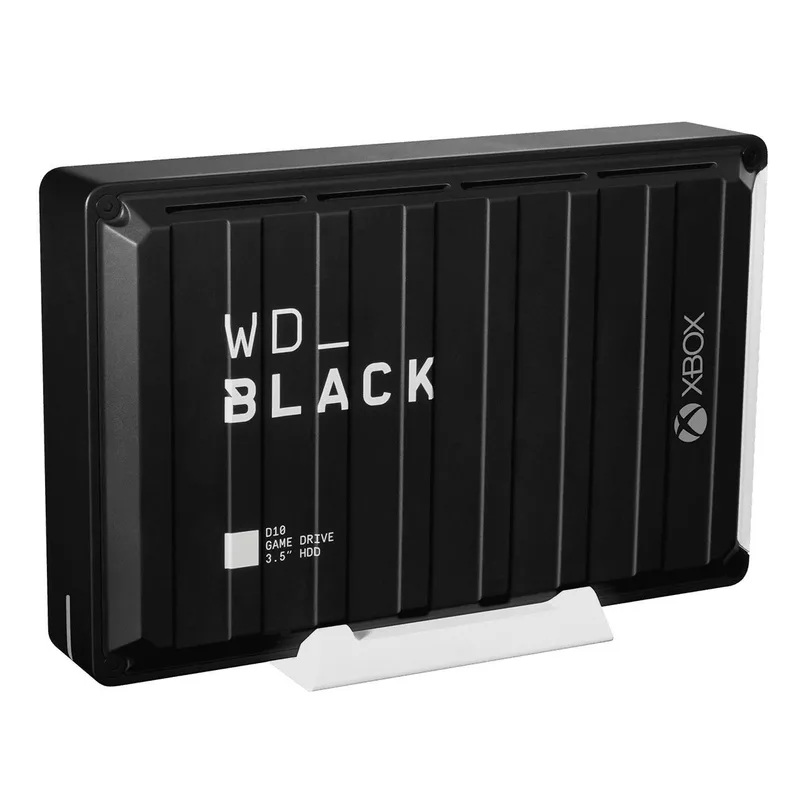 12 TB WD Black D10 Game Drive, USB 3.2 Gen 2