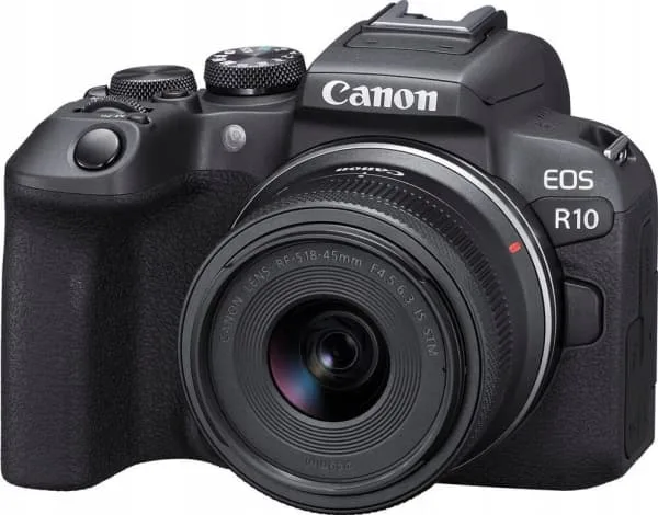 Canon EOS R10 systemkamera med RF-S 18-45mm F4.5-6.3 IS STM