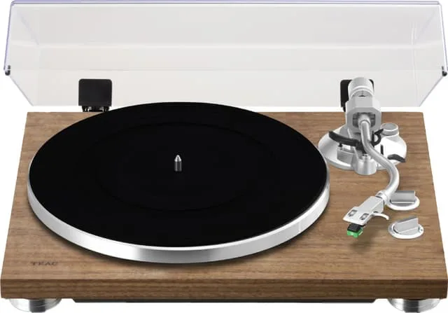 Teac TN-400BT X skivspelare, valnöt