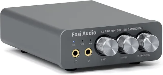 Fosi Audio K5PRO Gaming mini DAC förstärkare