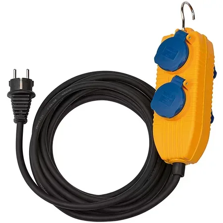 Brennenstuhl Powerblock IP54 förlängare, 5 m