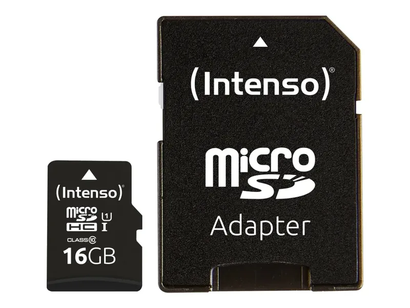 Intenso Performance microSD-kort 16 GB vattentät