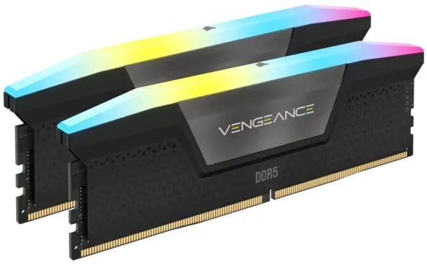 Corsair Vengeance RGB 32 GB (2x16GB) DDR5-6400 CL36, svart