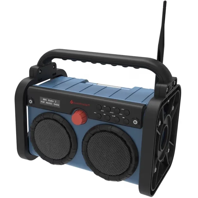 Soundmaster DAB85BL byggradio, DAB+, FM, Bluetooth, blå