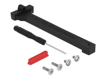 Delock M.2 key A+E male to key M slot angled with holder