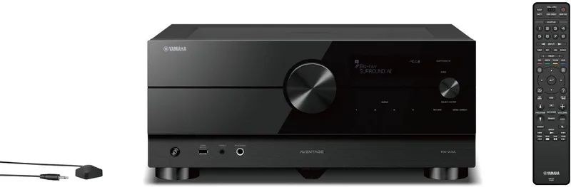 Yamaha RX-A4A, AVENTAGE MusicCast AV receiver med Surround:AI, 7x110W