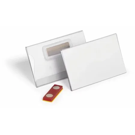 Durable 824419 badgehållare, plast, transparent