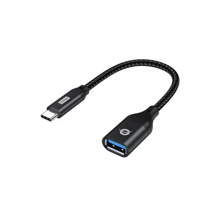 CONCEPTRONIC adapter USB-C till USB-A 3.0 OTG, svart
