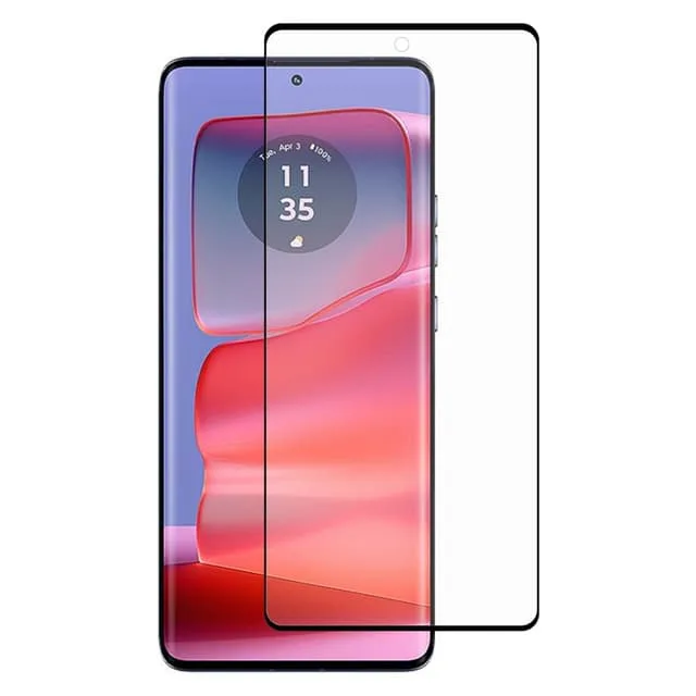 Skalo Motorola Edge 50 Pro 5G Heltäckande Skärmskydd Härdat Glas