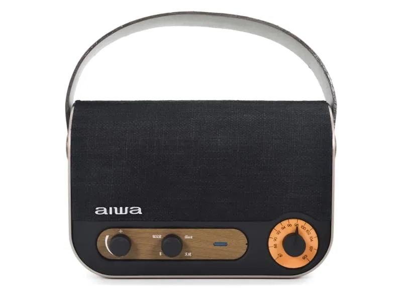 Aiwa bärbar radio rbtu-600 Beige/Black