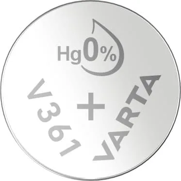 Varta V361/SR58 Silver Coin Watch J-Pack