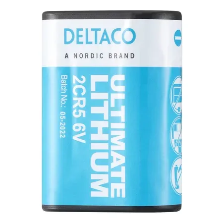 DELTACO Ultimate batteri x 2CR5
