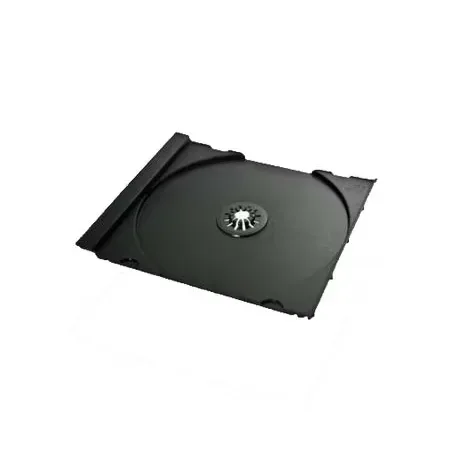 MediaRange BOX111-200 optisk disk etui för 1 skiva, svart